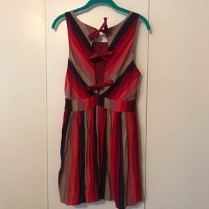 Anthropologie Cooperative Mini Dress with Bows